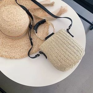 Straw handbag